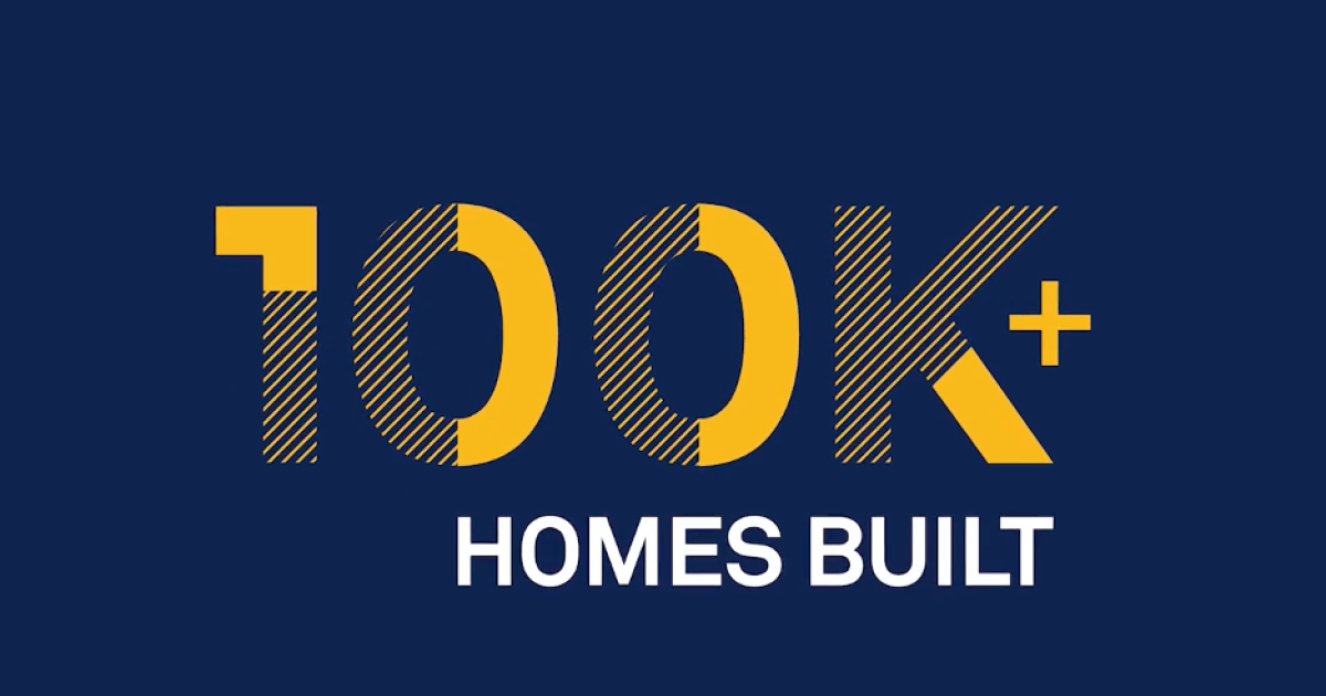 Minto Communities celebrates 100,000 homes built across North America